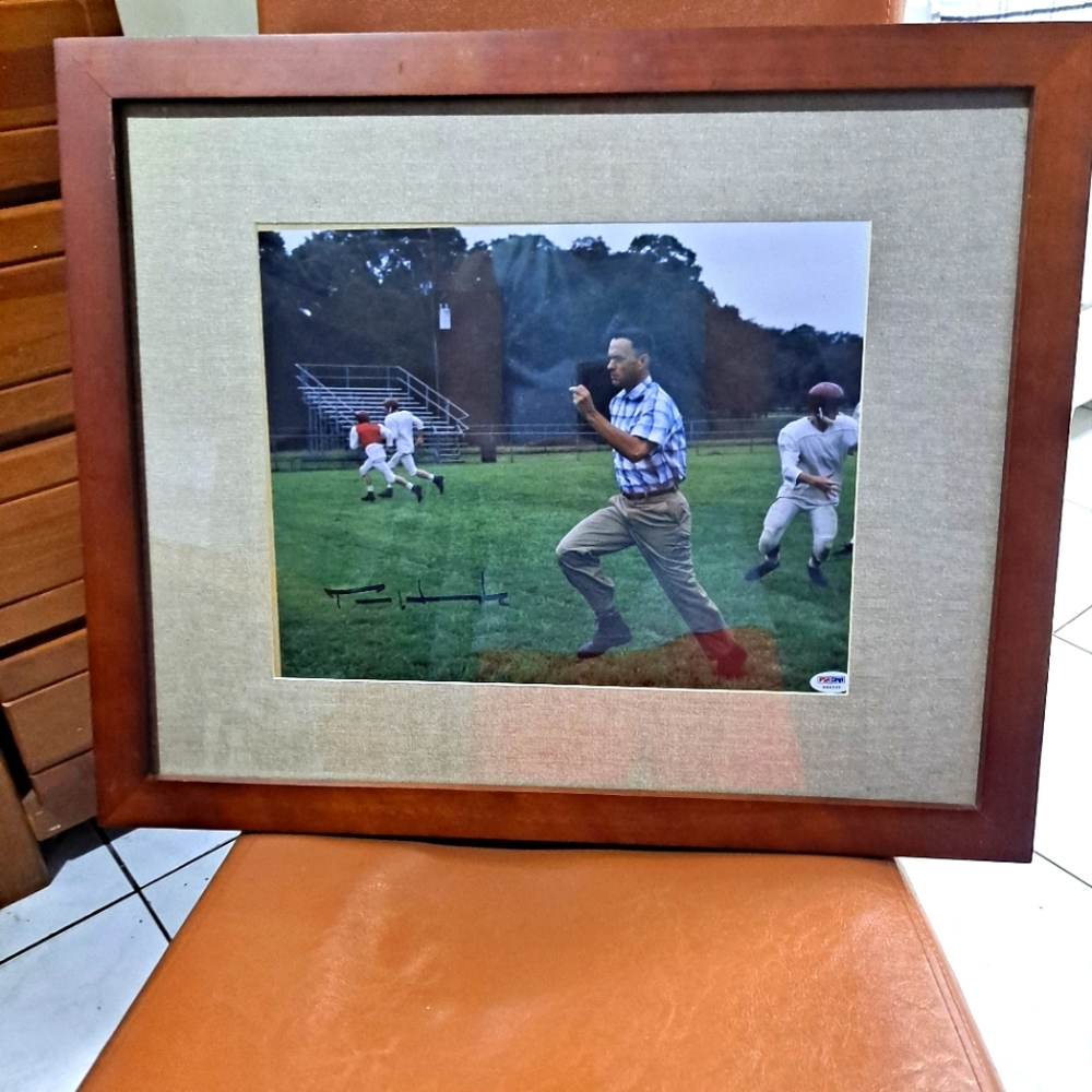 Tom Hanks Signed Autograph Forrest Gump Framed 11x14 PSA/DNA
